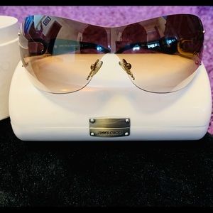 authentic limited edition jimmy choo sunglasses